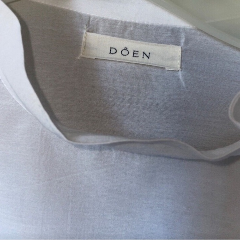 Doen White Ruffle Blouse - Picture 4 of 10